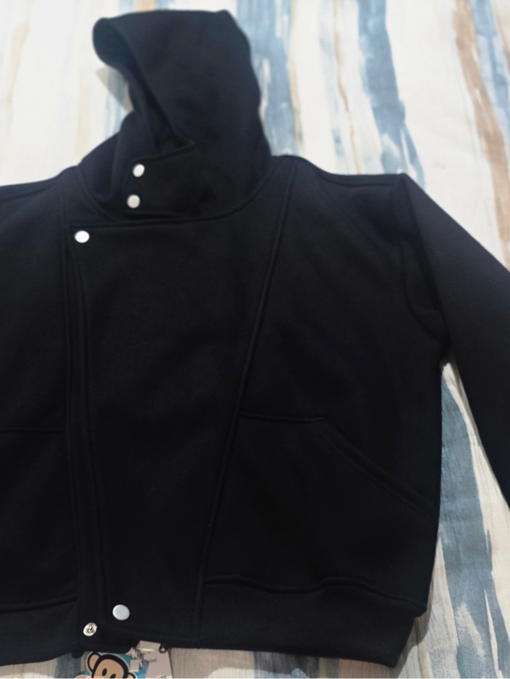 NWT Paul Frank Asymmetrical Zip Hoodie - 2026 Collection - Picture 2 of 6